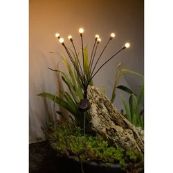 GALIX G4435 solar light decoration - Bouquet shape - 8 LED - H69cm