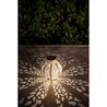 Lanterna in metallo vintage beige 10 lumens h17cm - galix