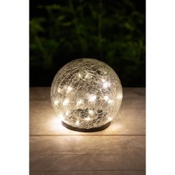 GALIX Solarkugel - Glasscherbeneffekt - Ø 15cm