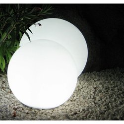 LUMISKY - Wired ball light for outdoor LED - white BOBBY - Ø40cm E27 b