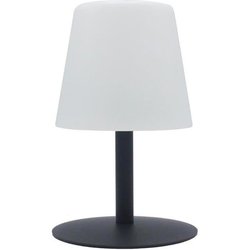 LUMISKY Cordless Standy Mini Rock LED table lamp - H 25 cm - Gray and 