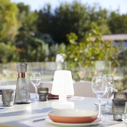 Mini lampada da tavolo senza fili - LUMISKY - LADY MINI - H22 cm - Ric