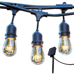 Solar lichtslinger - LUMISKY - MAFY SOLAR - 6,50 m - 10 vintage gloeil