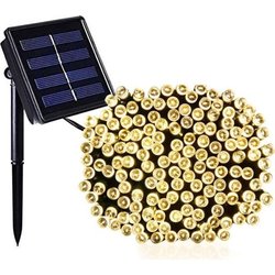 LUMI GARDEN Yogy Guirnalda de luz solar solar - Luz blanca cálida sola