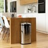 Automatic kitchen bin - LARGO - KITCHEN MOVE - 42 L - Stainless steel 