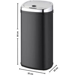 Trash auto 42L - Nero