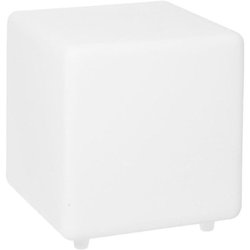Lichtgevende zonnekubus - LUMISKY - CASY - H30 cm - Salontafelkruk - W