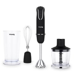 Frullatore ad immersione 3 in 1 - H.Koenig - MIX75 - 850 W - 5 velocit