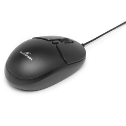Wired mouse - BLUESTORK - OFFICE 10 - PC / Mac - Black