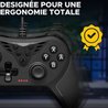 Gamer Controller - THE G-LAB - K-PAD HELIUM - Wired - PC & PS - Black