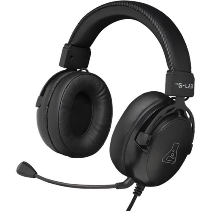 Bedrade gamingheadset - THE G-LAB - KORP TITANIUM - Microfoon - PC/PS4