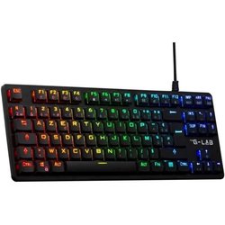 Gaming-Tastatur  The G-Lab  KEYZ PLATI. TKL  TKL-Format  mechanisc
