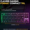 Gaming-Tastatur  The G-Lab  KEYZ PLATI. TKL  TKL-Format  mechanisc