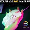 Mouse da gioco cablato - The G-Lab - KULT-OXYGEN - RGB - 12800 DPI - B