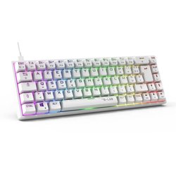 Gaming-Tastatur  The G-Lab  KEYZ TITAN  mechanisch (roter Schalter)