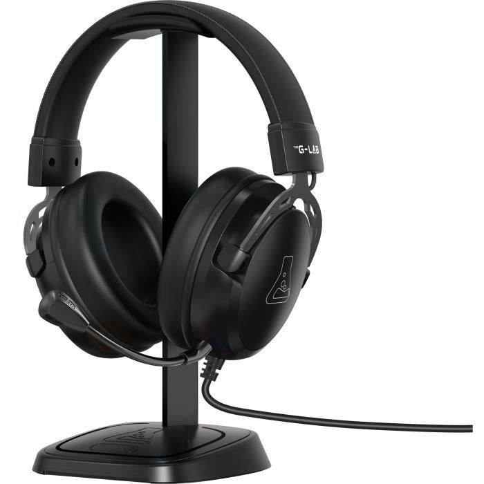 Gaming headset stand - The G-Lab - K-STAND-NEON - Wired - Compact desi