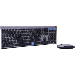 Kabelloses Tastatur- und Maus-Set - BLUESTORK - AZERTY - Metall - Gerä
