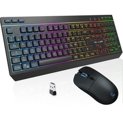 Kabelloses Gaming-Bundle  THE G-LAB  TUNGSTEN EX COMBO  Tastatur + 