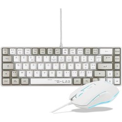 2-in-1-Pack  THE G-LAB  Hydrogen Combo  AZERTY Tastatur  Kabelgebu