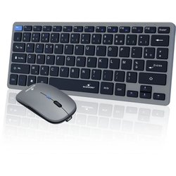 Combo tastiera e mouse wireless BLUESTORK - Mini Pack - Bluetooth e do