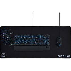 DAS G-LAB Gaming Mousepad XXL 900x400x4mm mit Anti-Rutsch-Gummi
