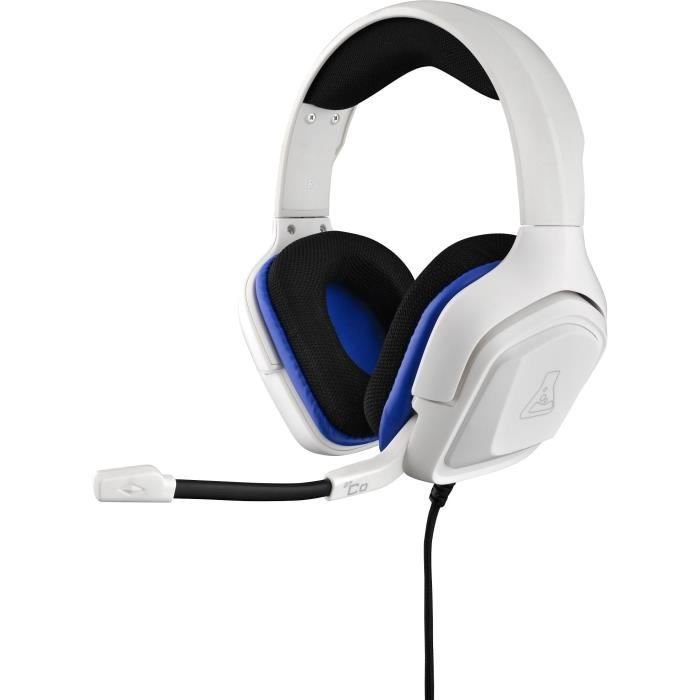THE G-LAB Korp Cobalt Gaming Headset Compatible with PC, PS4, Xbox One