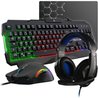 THE G-LAB Gaming Argon Combo Calibre + Mouse y alfombra + Auriculares 