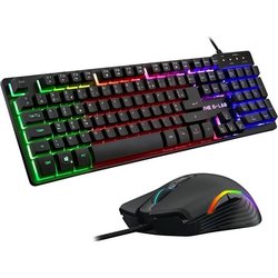 Combo KRYPTON - THE G-LAB - Pacchetto tastiera e mouse da gioco retrò 