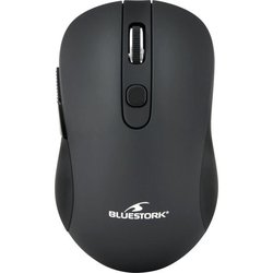 BLUESTORK Gaming Draadloze Muis - 2,4 Ghz - 6 knoppen - Zwart
