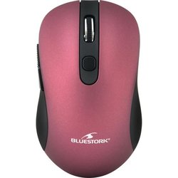 Ratón inalámbrico BLUESTORK - 2.4 Ghz - 6 botones - Ciruela metálica