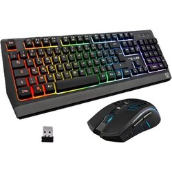 Wireless Gaming Pack - Keyboard + Mouse - French