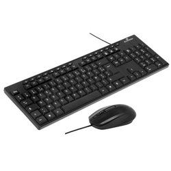Tastatur-Maus-Paket  BLUESTORK  MEDIA OFFICE  kabelgebunden  Azert