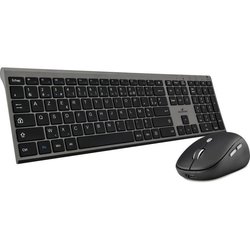 Tastiera + mouse - BLUESTORK - wireless - Grapheme - Nero - PACK-WL-PC