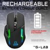 Wireless RGB Gaming Maus Die G -Lab 7200 DPI - Schwarz