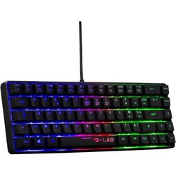 Clavier Gamer - The G-Lab - KEYZ HYDROGEN - 60% Format Compact - Rétro