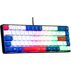 Clavier Gamer - The G-Lab - KEYZ HYDROGEN - 60% Format Compact - Rétro