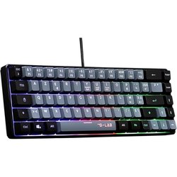 Clavier Gamer - The G-Lab - KEYZ HYDROGEN - 60% Format Compact - Rétro