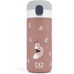 Gourde isotherme a bec verseur - MONBENTO - Enfants - Bouchon ouvertur