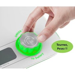 Báscula de cocina Green Power - blanco