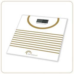 Elektronische personenweegschaal LITTLE BALANCE Mariniere Gold - elekt