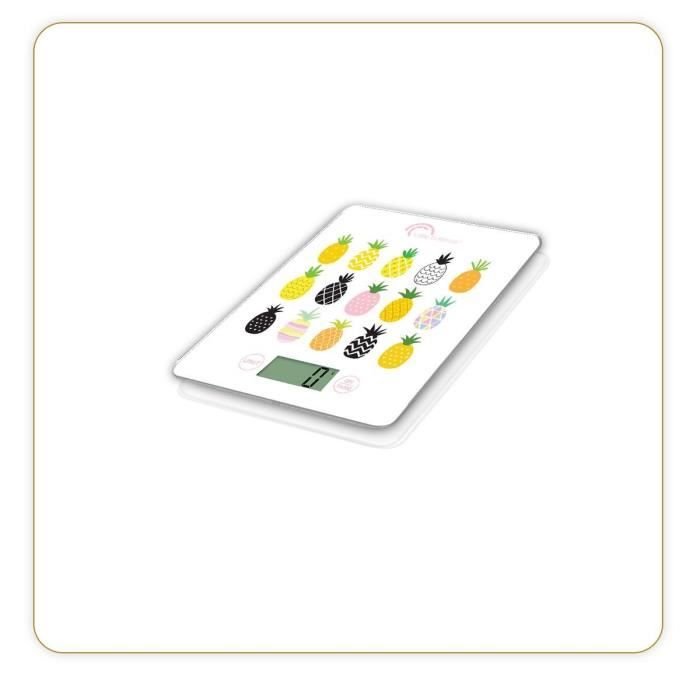 LITTLE BALANCE 8341 Bilancia da cucina elettronica sottile - 5 kg / 1 
