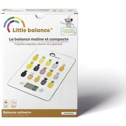 LITTLE BALANCE 8341 Bilancia da cucina elettronica sottile - 5 kg / 1 