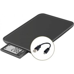 Kitchen scale - Slide 10 - Black - USB - Repairable