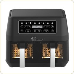 Diet fryer - LITTLE BALANCE - 8765 - Crousty light duo - 9 L - 2460 W 