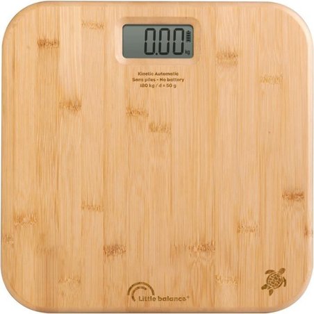 Bilancia da bagno - LITTLE BALANCE - Automatic Kinetic - Bambù