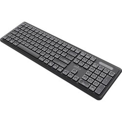 Tastiera wireless ecologica - MOBILITY - USB-A - Nera