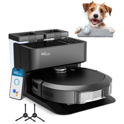 Vernetzter Staubsauger- und Wischroboter mit EZICLEAN All-in-one Z10 P
