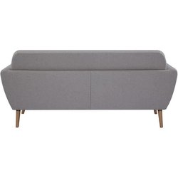 Sofa - 3 Plätze - LILLY - Beiger Stoff - 193 x 79 x 86 cm - SENHO