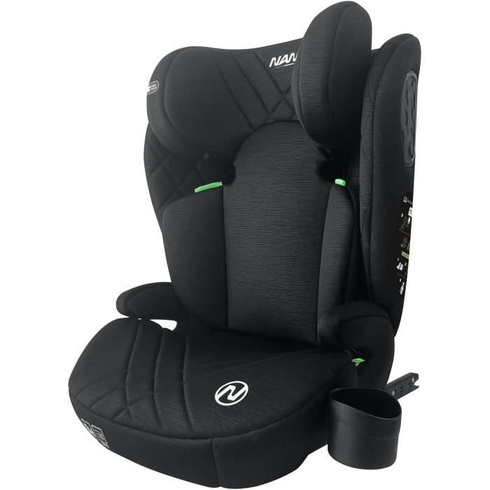 Isofix-Autositz - NANIA - BARI - Gruppe 2/3 - Größe I - Schwarz