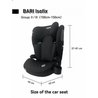 Isofix-Autositz - NANIA - BARI - Gruppe 2/3 - Größe I - Schwarz